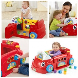 РАЗВИВАЮЩИЙ ЦЕНТР"МАШИНКА: СМЕЙСЯ И УЧИСЬ" FISHER PRICE